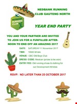 Gauteng North Year End Function 2017
